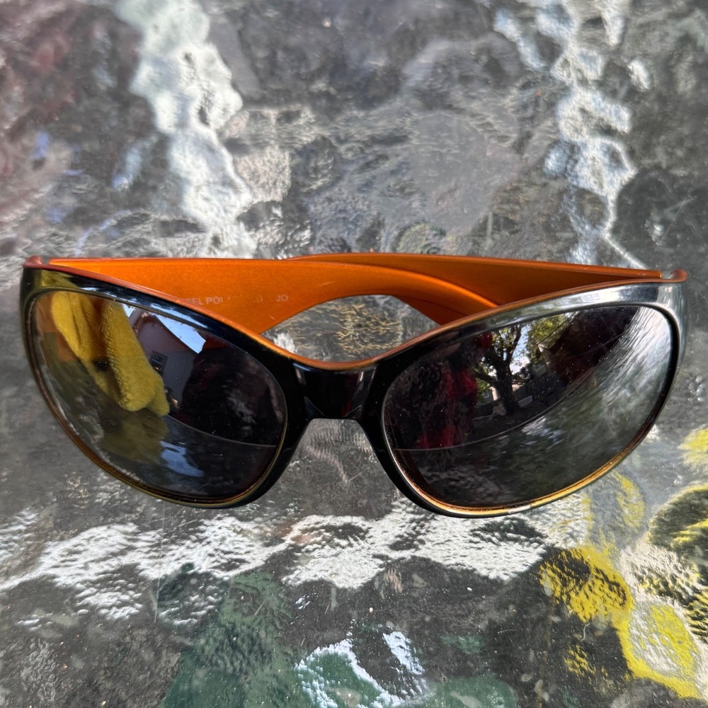 Suncloud Carousel Polarized Sunglasses Discontinued Black Orange Floral Sport